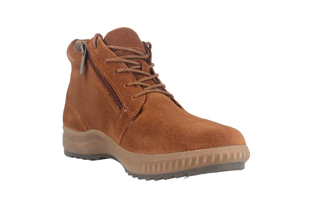 Tamaris Comfort Stiefeletten In Übergrößen Braun 8-8-85205-29 305 Große Damenschuhe