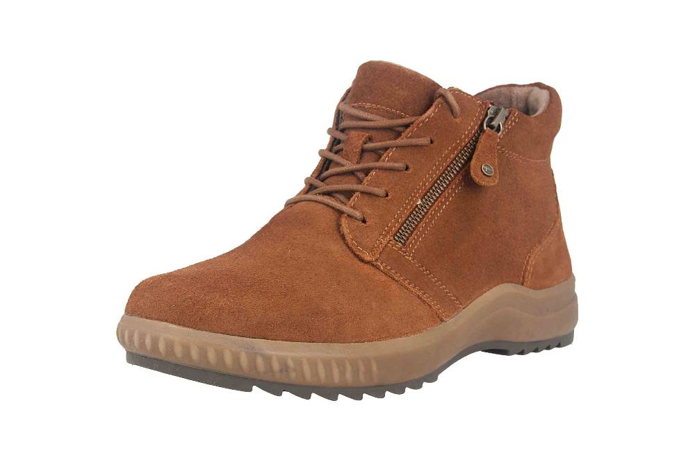 Tamaris Comfort Stiefeletten In Übergrößen Braun 8-8-85205-29 305 Große Damenschuhe