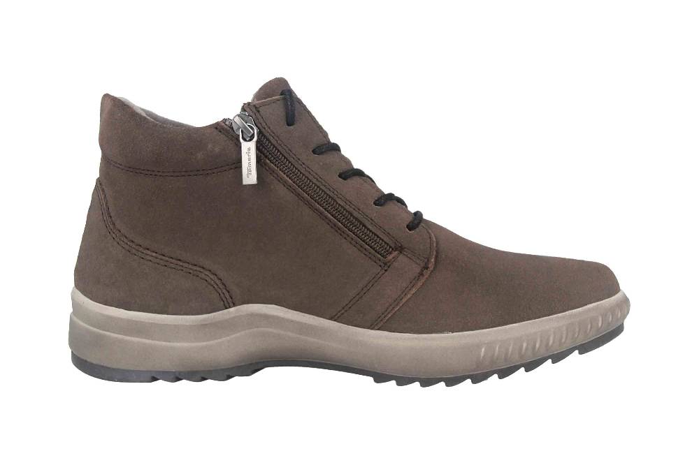 Tamaris Comfort Stiefeletten In Übergrößen Grau 8-8-85205-29 231 Große Damenschuhe