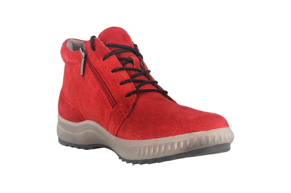 Tamaris Comfort Stiefeletten In Übergrößen Rot 8-8-86205-29 566 Große Damenschuhe