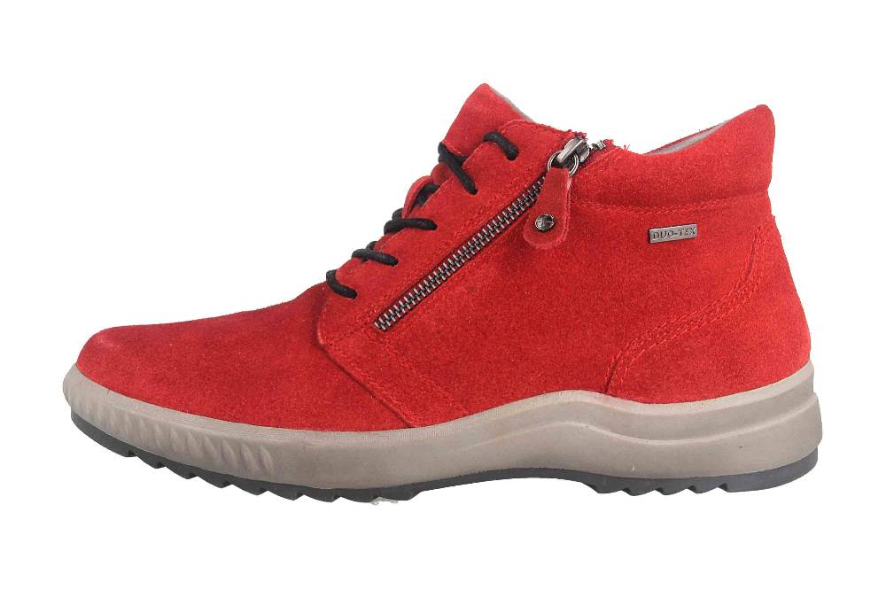 Tamaris Comfort Stiefeletten in Übergrößen Rot 8-8-86205-29 566 große Damenschuhe
