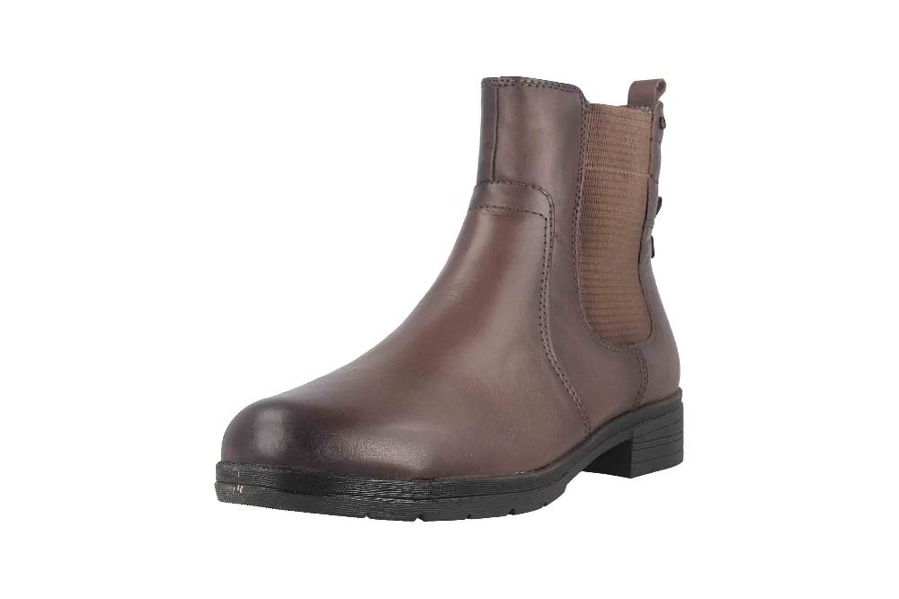 Tamaris Comfort Stiefeletten In Übergrößen Taupe 8-8-85306-29 341 Große Damenschuhe