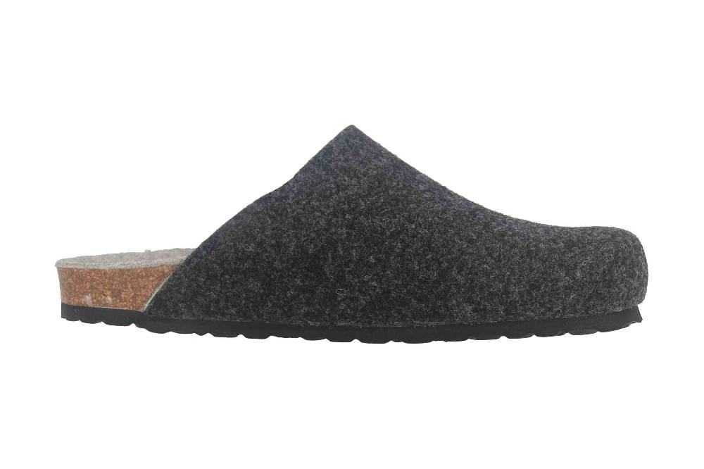 Thies Clogs & Hausschuhe In Übergrößen Grau Th607-006ant-m Große Damenschuhe