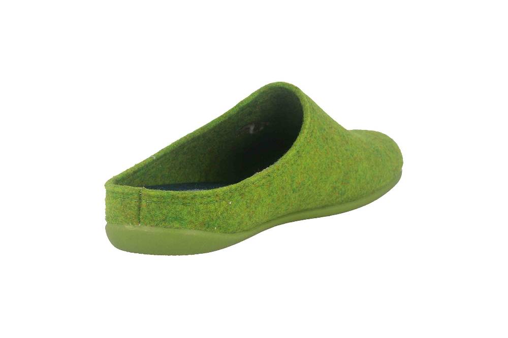 Thies Clogs & Hausschuhe In Übergrößen Grün Th67800109pist Große Damenschuhe
