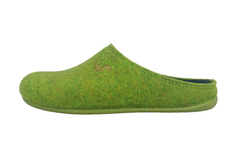 thies Clogs & Hausschuhe in Übergrößen Grün th67800109pist große Damenschuhe