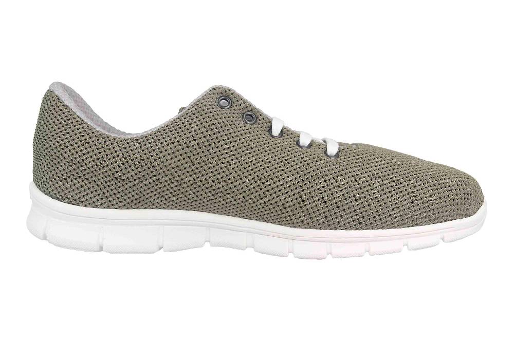 Thies Cornrunner Sneaker In Übergrößen Grün 8000G Olive Große Damenschuhe
