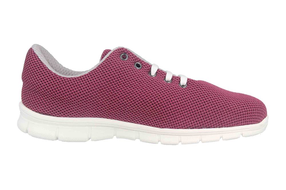 Thies Cornrunner Sneaker In Übergrößen Lila 8000G Purple Große Damenschuhe