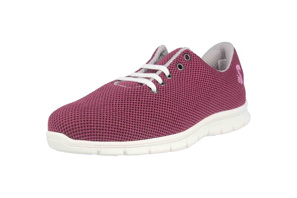 Thies Cornrunner Sneaker In Übergrößen Lila 8000G Purple Große Damenschuhe