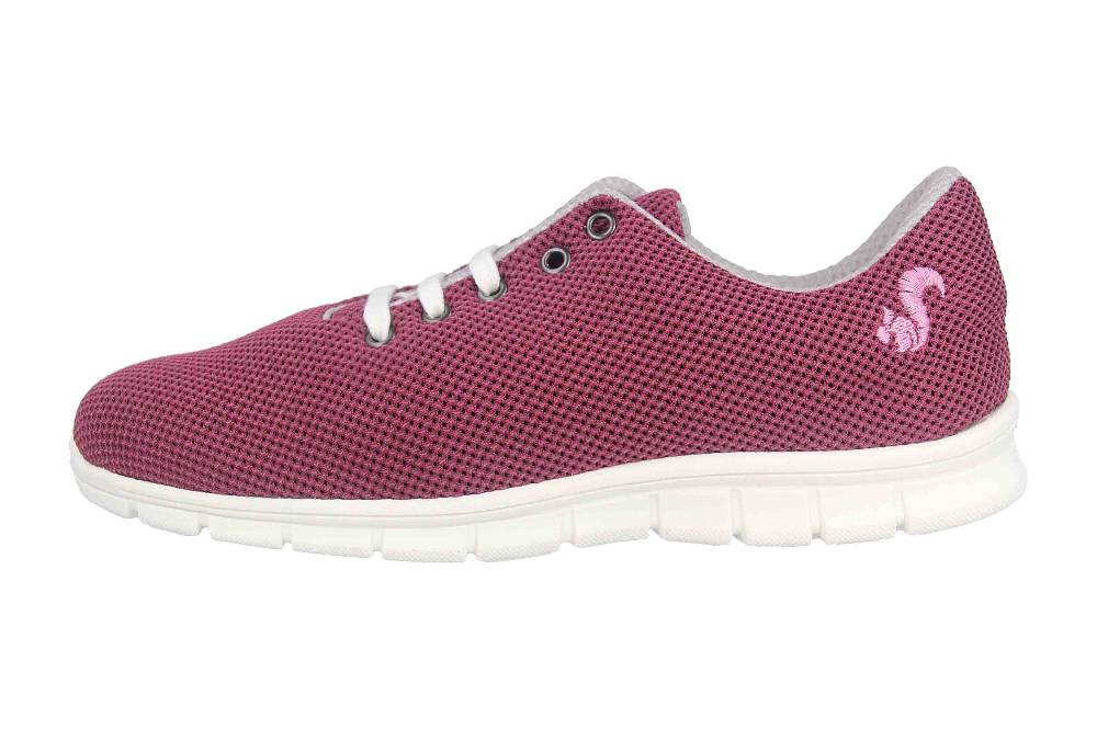 Thies Cornrunner Sneaker In Übergrößen Lila 8000G Purple Große Damenschuhe