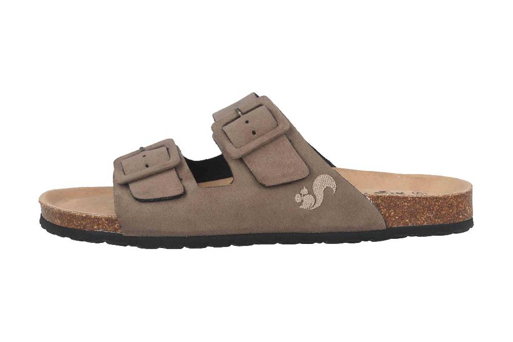 Thies Pantoletten In Übergrößen Rot Th1530-01 Roca Große Damenschuhe