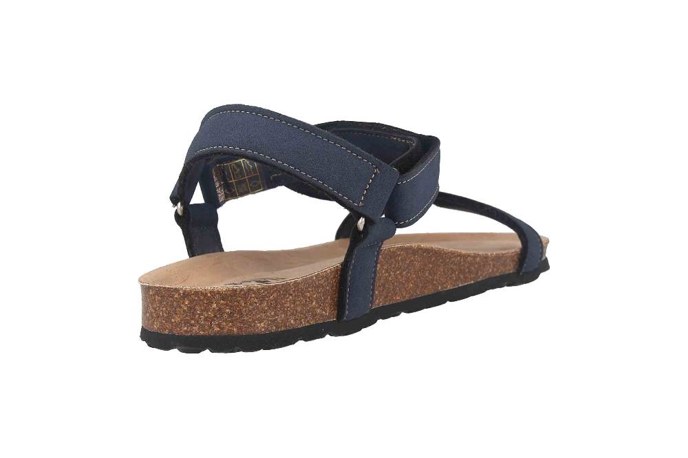 Thies Sandalen In Übergrößen Blau Th520026-01 Ocean Große Damenschuhe