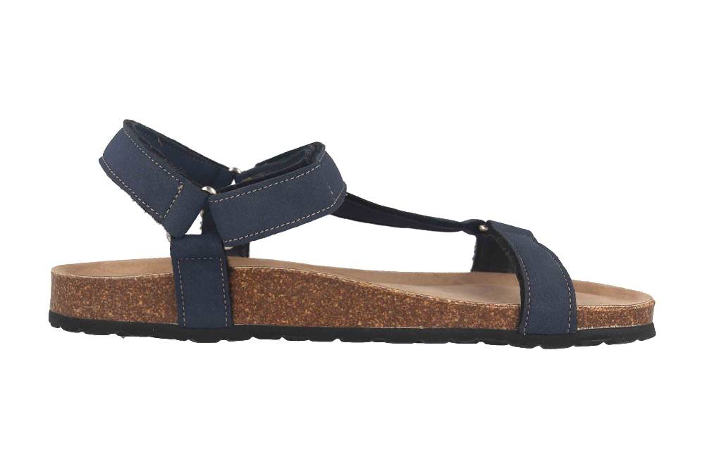 Thies Sandalen In Übergrößen Blau Th520026-01 Ocean Große Damenschuhe