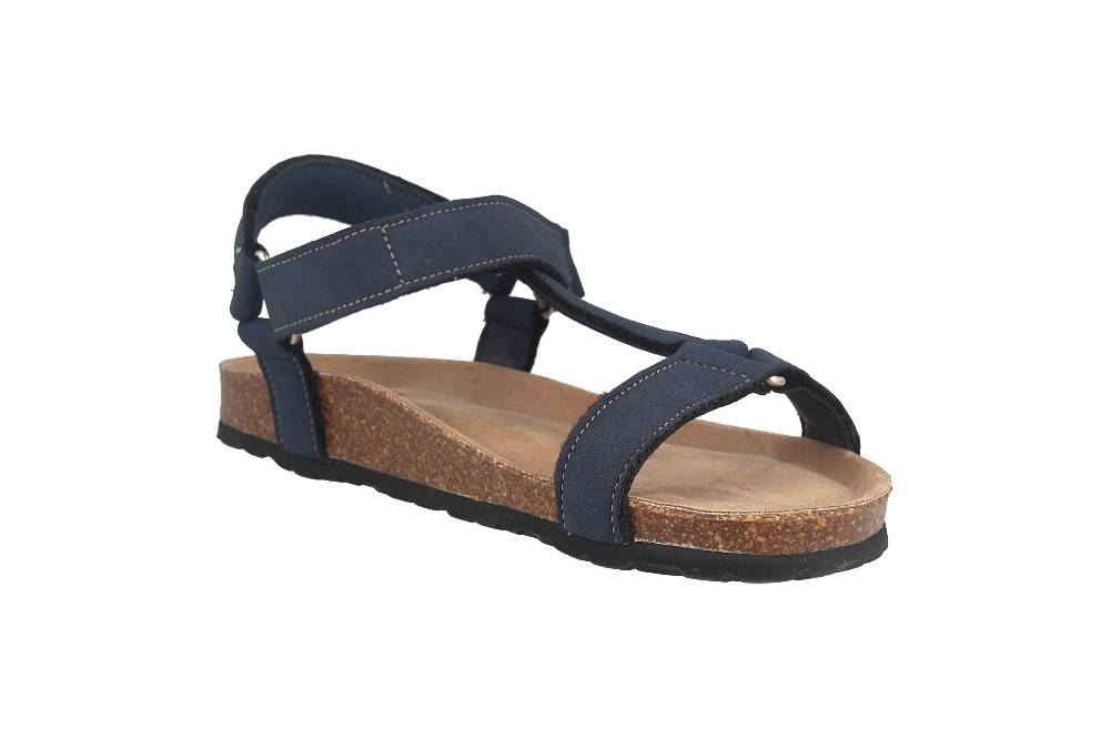 Thies Sandalen In Übergrößen Blau Th520026-01 Ocean Große Damenschuhe