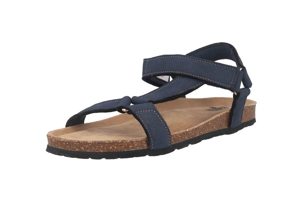 Thies Sandalen In Übergrößen Blau Th520026-01 Ocean Große Damenschuhe