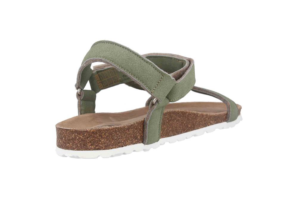Thies Sandalen In Übergrößen Grün Th520026-01 Emerald Große Damenschuhe