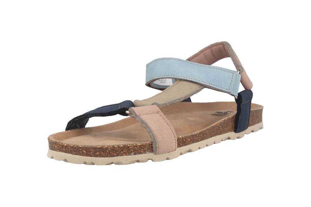 Thies Sandalen In Übergrößen Mehrfarbig Th520026-01 Multi Ocean Große Damenschuhe