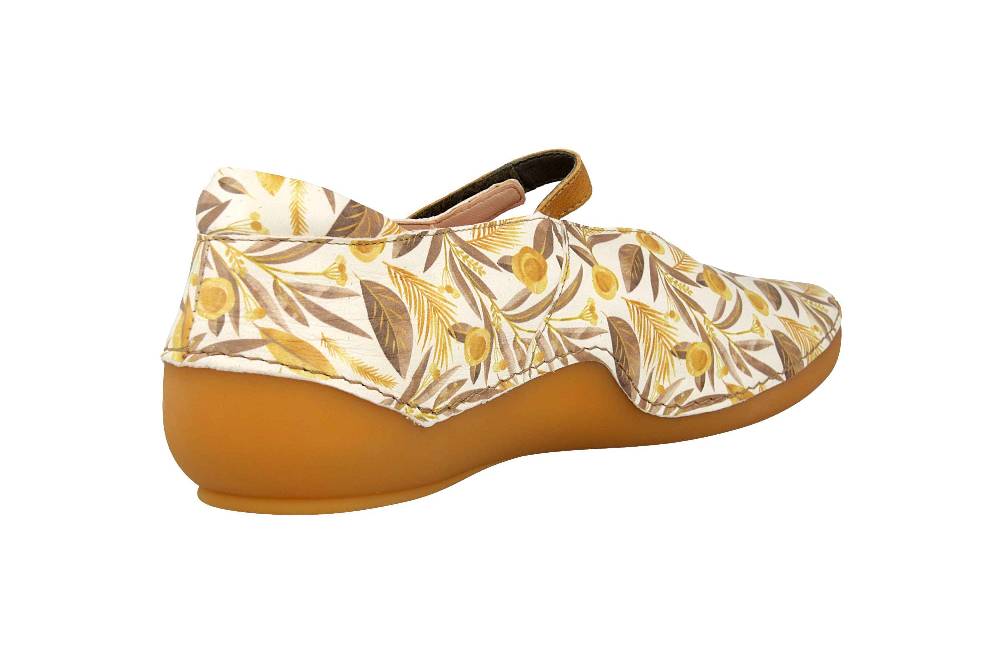 Think! KAPSL Ballerina In Übergrößen Mehrfarbig 4-84059-63 Große Damenschuhe