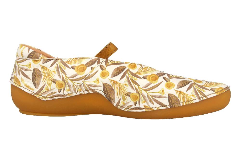 Think! KAPSL Ballerina In Übergrößen Mehrfarbig 4-84059-63 Große Damenschuhe