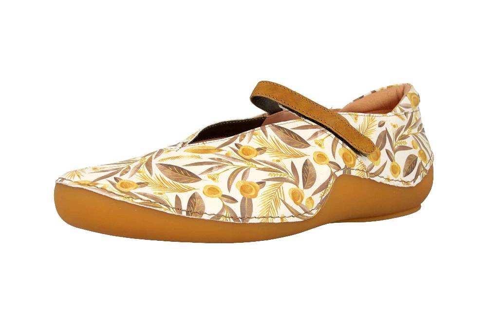 Think! KAPSL Ballerina In Übergrößen Mehrfarbig 4-84059-63 Große Damenschuhe