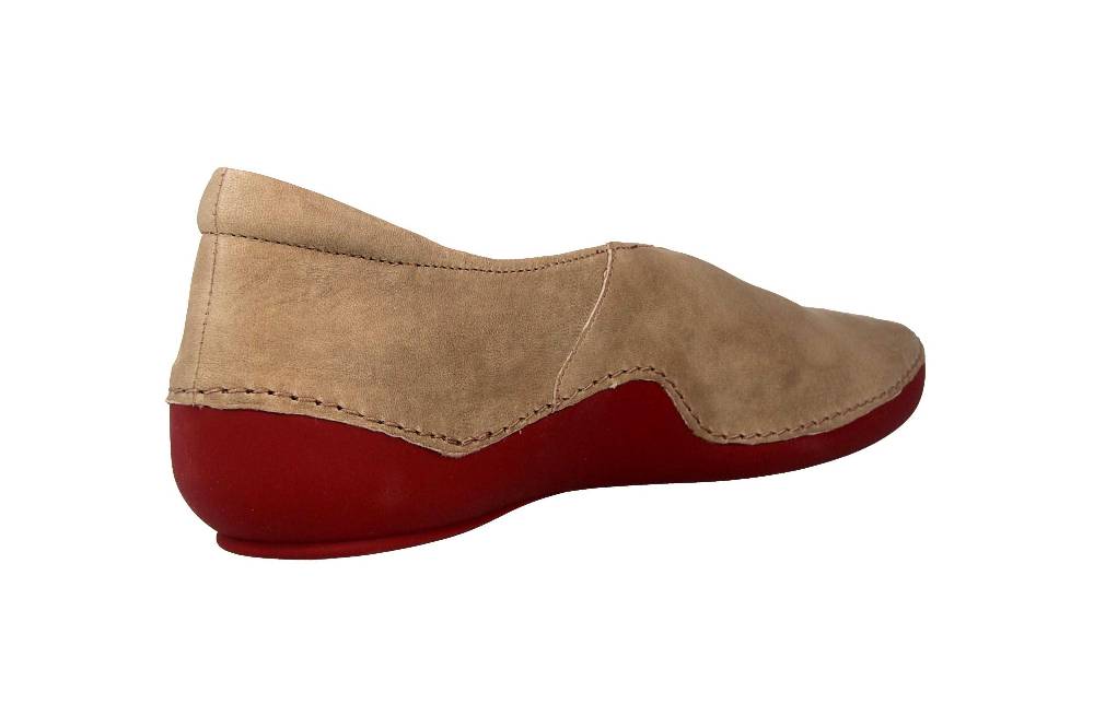 Think! KAPSL Halbschuhe In Übergrößen Beige 4-84060-25 Große Damenschuhe