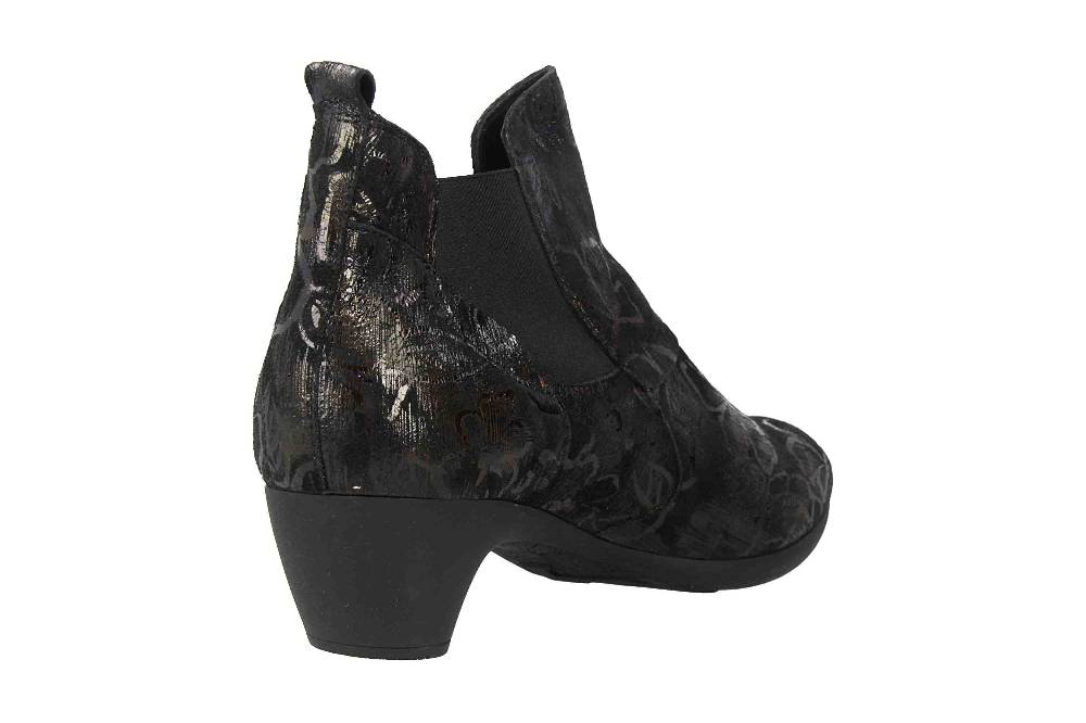Think! Niah Stiefelette In Übergrößen Schwarz 3-83152-09 Große Damenschuhe