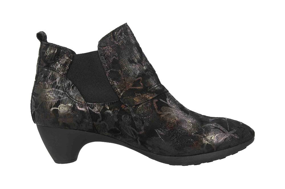 Think! Niah Stiefelette In Übergrößen Schwarz 3-83152-09 Große Damenschuhe