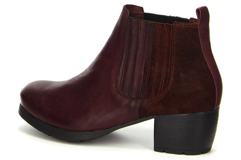 Think! Obajo Stiefeletten In Übergrößen Rot 3-83192-35 Große Damenschuhe