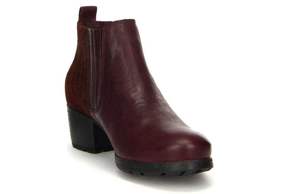 Think! Obajo Stiefeletten In Übergrößen Rot 3-83192-35 Große Damenschuhe