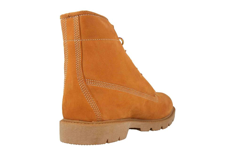 Timberland 6 In Basic Boot-noncontrast Collar WP Stiefel In Übergrößen Gelb TB0100667131 Große Herrenschuhe