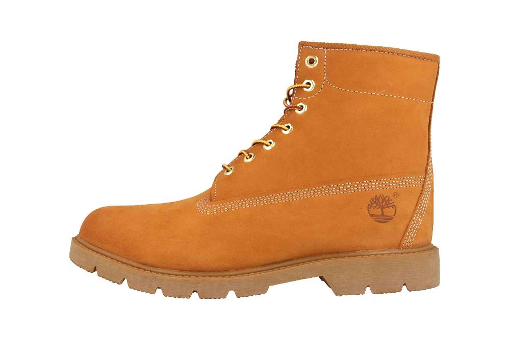 Timberland 6 in Basic Boot-noncontrast collar WP Stiefel in Übergrößen Gelb TB0100667131 große Herrenschuhe