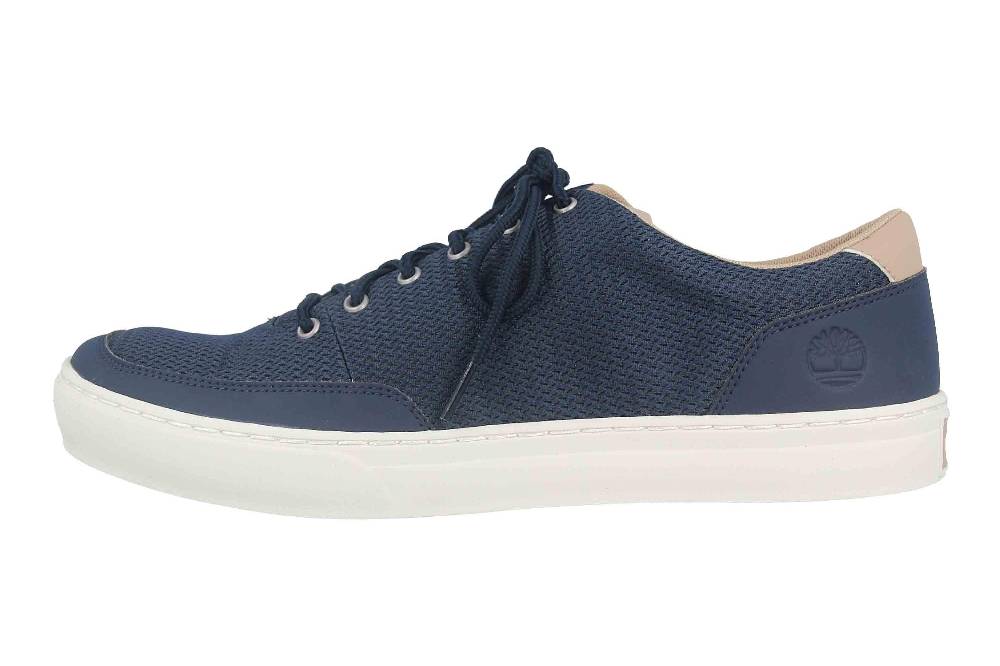 Timberland Adv 2.0 Green Knit Ox Halbschuhe in Übergrößen Blau TB0A2QKE0191 große Herrenschuhe