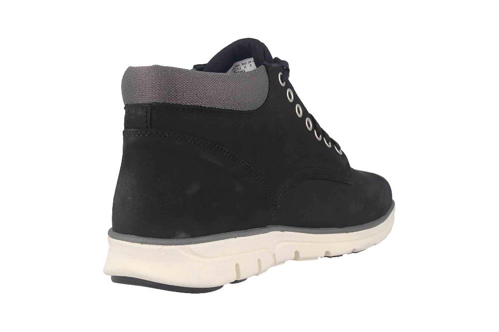 Timberland Bradstreet Chukka Leather BLACK Boots In Übergrößen Schwarz TB0A146Q0011 Große Herrenschuhe