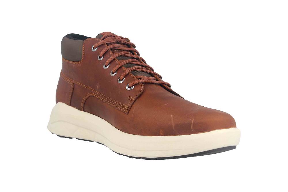 Timberland Bradstreet Ultra GTX Chukka GLAZED GINGER Boots In Übergrößen Braun TB0A28173581 Große Herrenschuhe