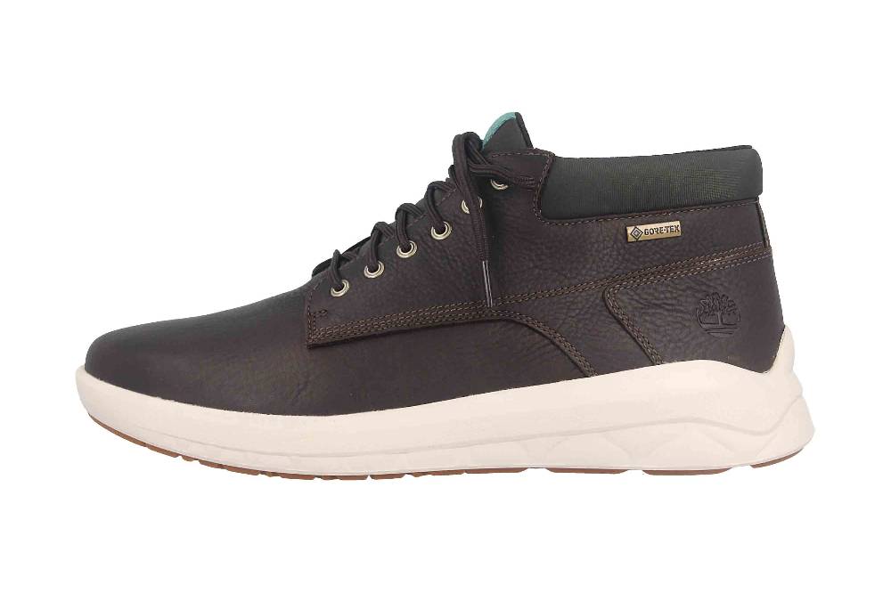 Timberland Bradstreet Ultra GTX Chukka SOIL Boots in Übergrößen Braun TB0A281TV131 große Herrenschuhe