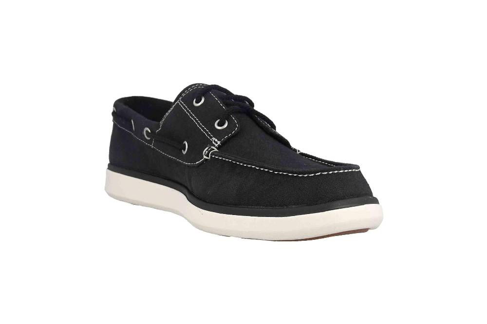 Timberland Gateway Pier Boat Black Slipper In Übergrößen Schwarz TB0A23550011 Große Herrenschuhe