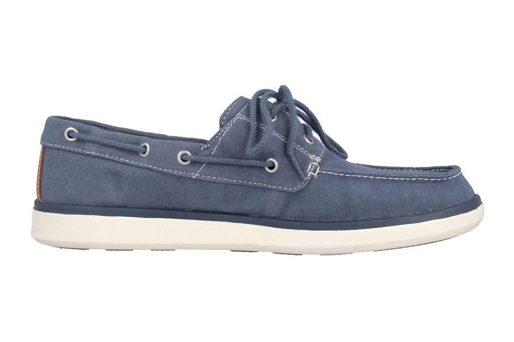 Timberland Gateway Pier Boat Vintage Indigo Slipper In Übergrößen Blau TB0A21MN4321 Große Herrenschuhe