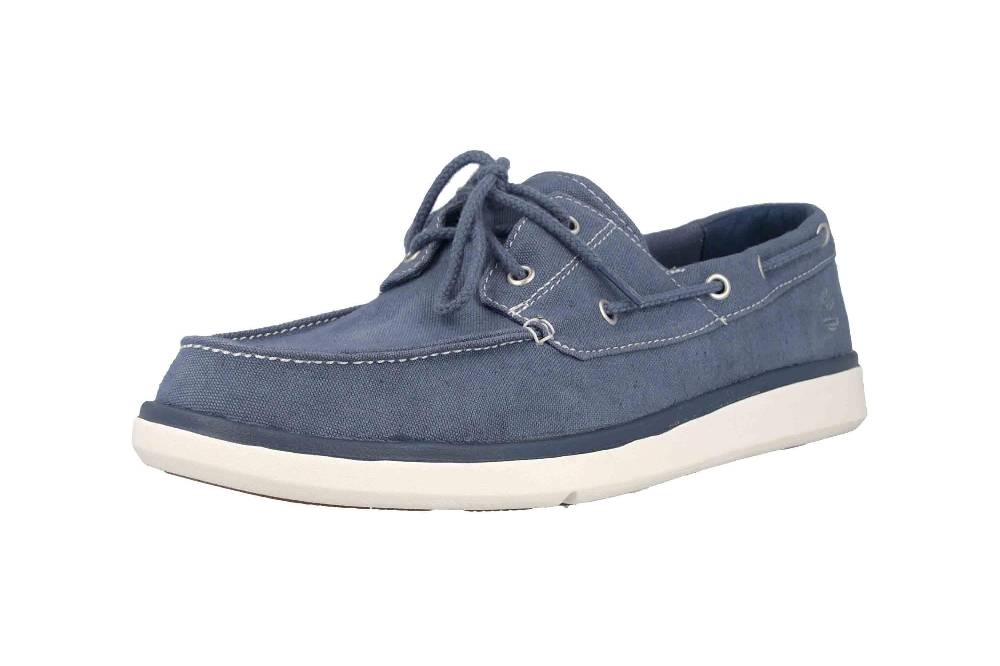 Timberland Gateway Pier Boat Vintage Indigo Slipper In Übergrößen Blau TB0A21MN4321 Große Herrenschuhe