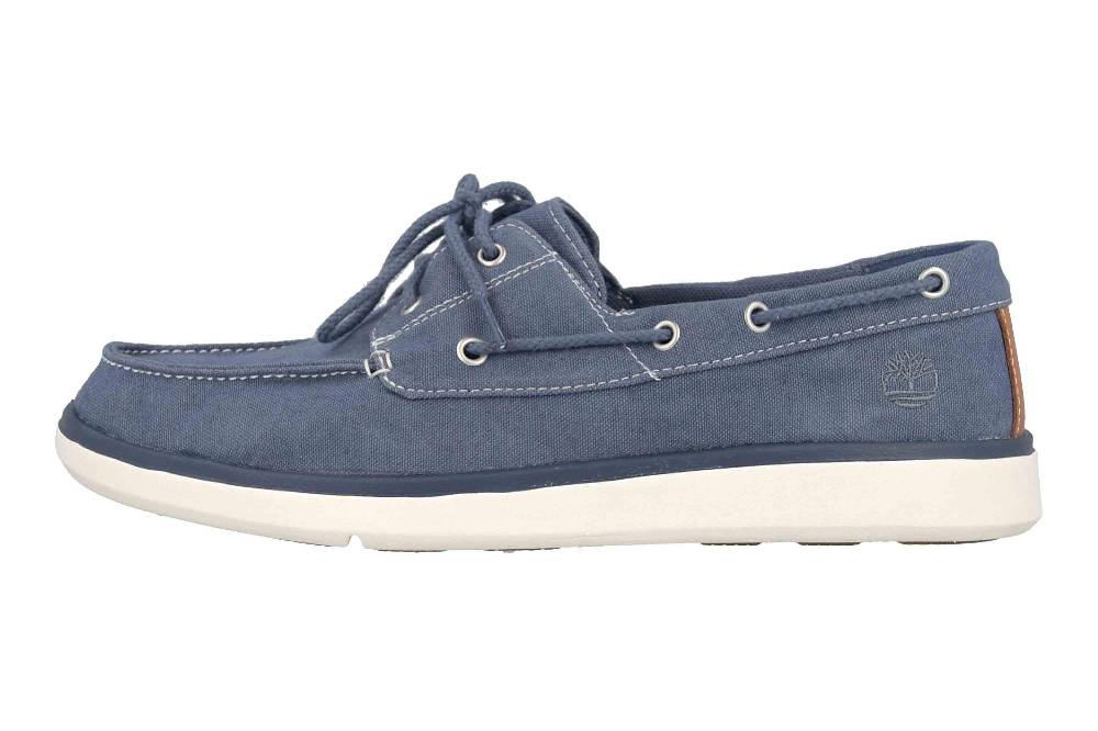 Timberland Gateway Pier Boat Vintage Indigo Slipper in Übergrößen Blau TB0A21MN4321 große Herrenschuhe