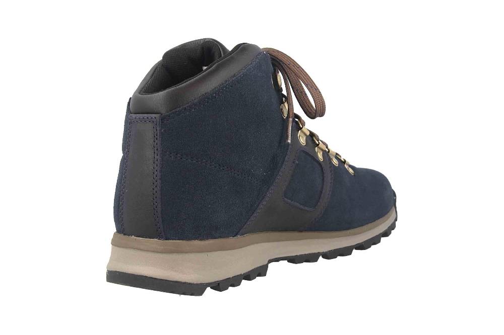 Timberland GT Scramble Mid Leather WP Boots In Übergrößen Blau TB0A21JG0191 Große Herrenschuhe