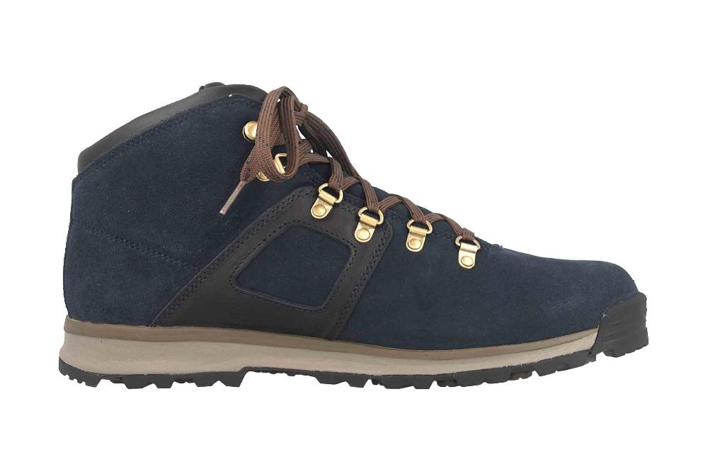 Timberland GT Scramble Mid Leather WP Boots In Übergrößen Blau TB0A21JG0191 Große Herrenschuhe