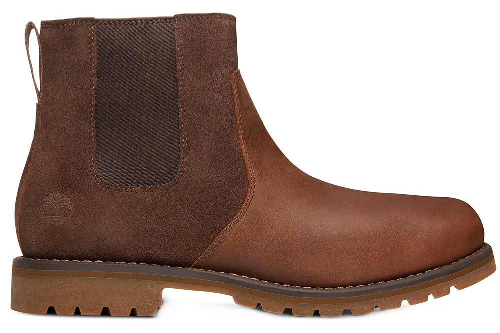 Timberland LARCHMONT CHLS WP DK BRN Stiefelette In Übergrößen Braun TB0A1UMZ2001 Große Herrenschuhe