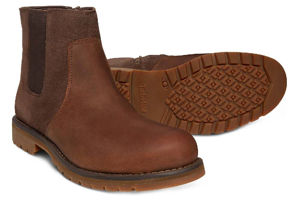 Timberland LARCHMONT CHLS WP DK BRN Stiefelette In Übergrößen Braun TB0A1UMZ2001 Große Herrenschuhe