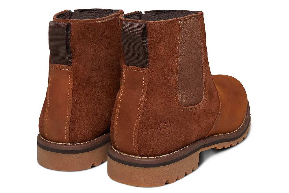Timberland LARCHMONT CHLS WP MD BRN Stiefelette In Übergrößen Braun TB0A1UMDD601 Große Herrenschuhe