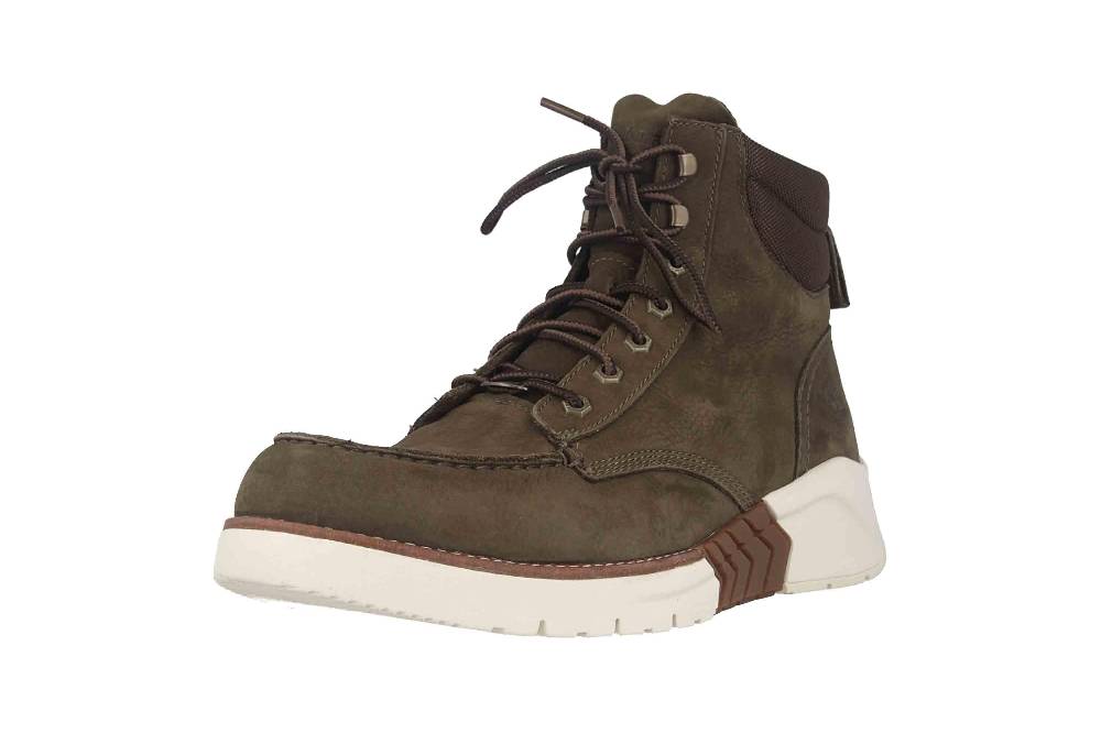 Timberland MTCR Moc Toe Boot Stiefel In Übergrößen Grün TB0A27WN9011 Große Herrenschuhe
