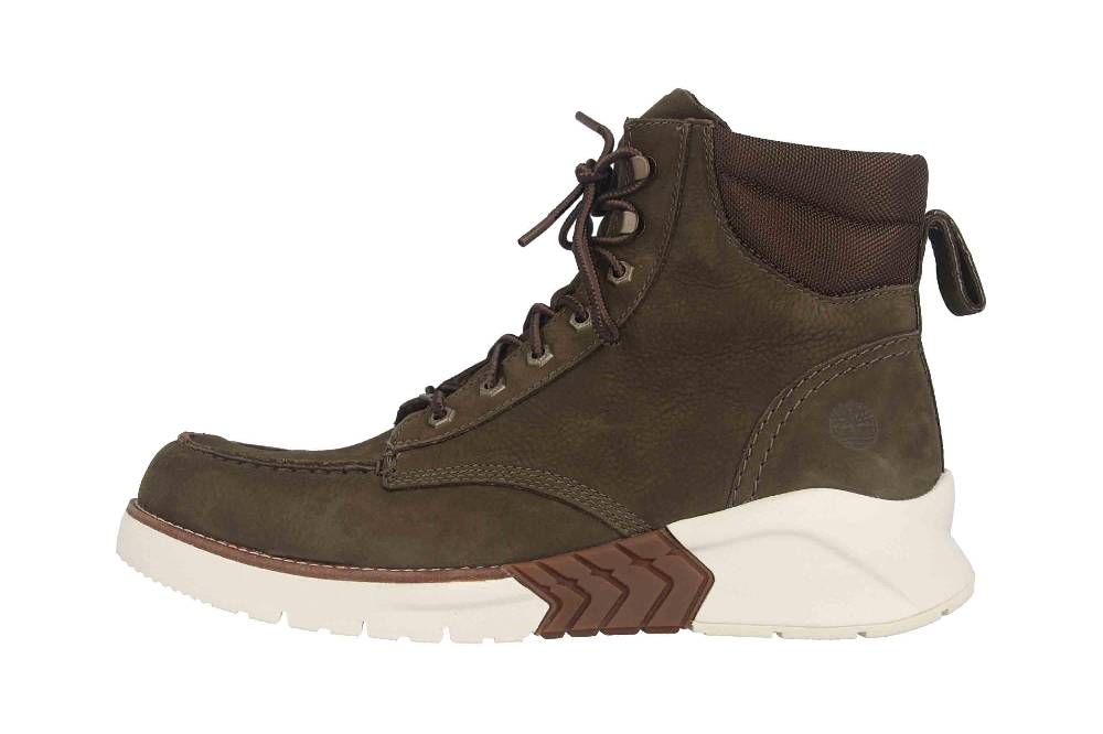 Timberland MTCR Moc Toe Boot Stiefel in Übergrößen Grün TB0A27WN9011 große Herrenschuhe
