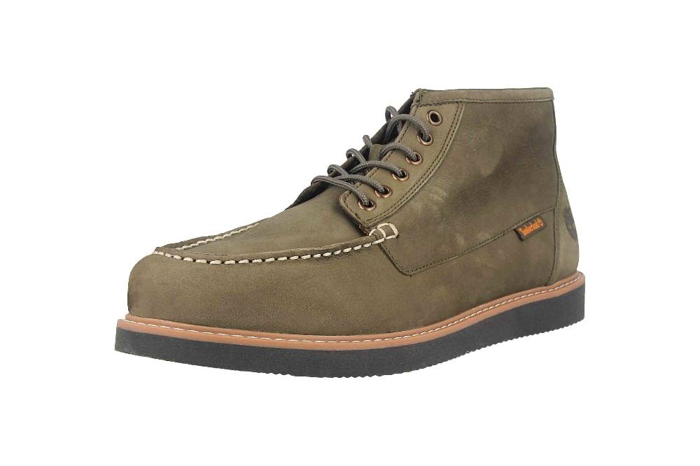 Timberland Newmarket II Boat Chukka GRAPE LEAF Boots In Übergrößen Grün TB0A2BSUA581 Große Herrenschuhe