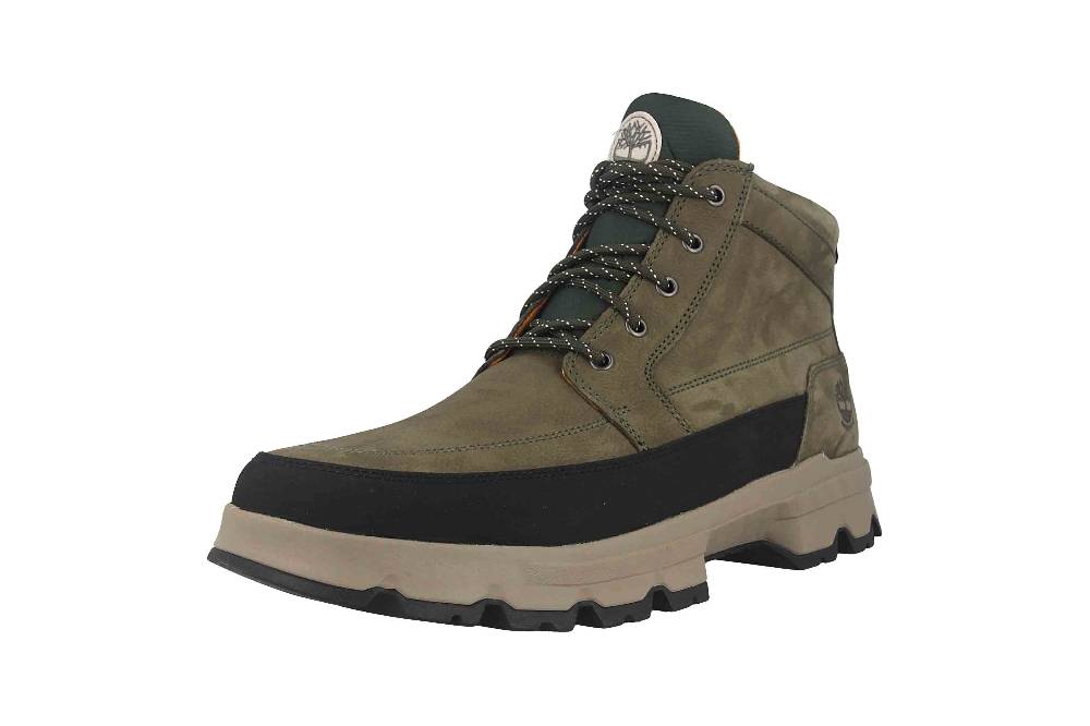 Timberland TBL Originals Ultra WP Chukka GRAPE LEAF Boots In Übergrößen Grün TB0A44R9A581 Große Herrenschuhe