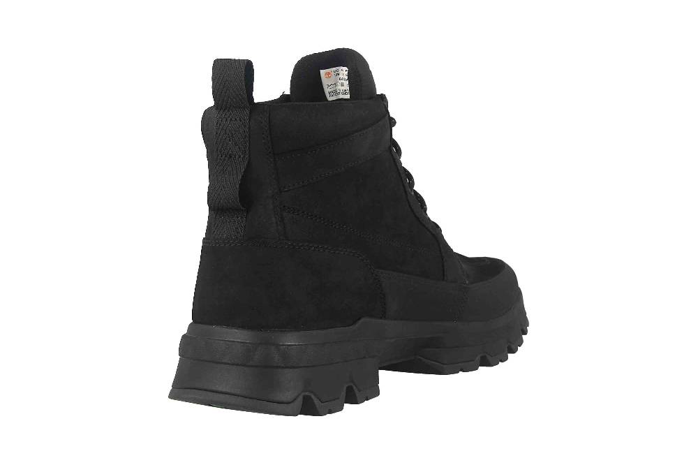 Timberland TBL Originals Ultra WP Chukka JET BLACK Boots In Übergrößen Schwarz TB0A44RH0151 Große Herrenschuhe