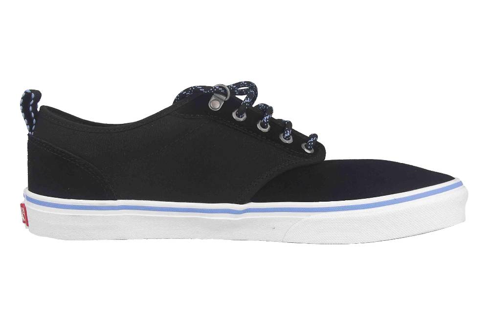 VANS MN Atwood (OUTDOOR) BLACK/WHITE Sneaker In Übergrößen Schwarz VN000XB0UGV1 Große Herrenschuhe