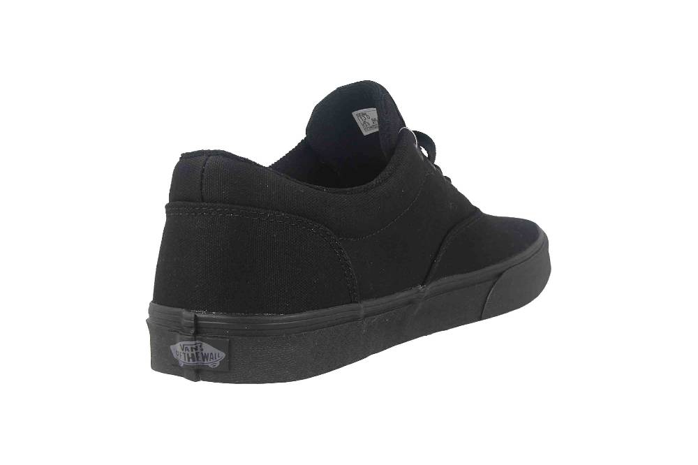 VANS MN Doheny (Canvas) Black/Black Sneaker In Übergrößen Schwarz VN0A3MTF1861 Große Herrenschuhe